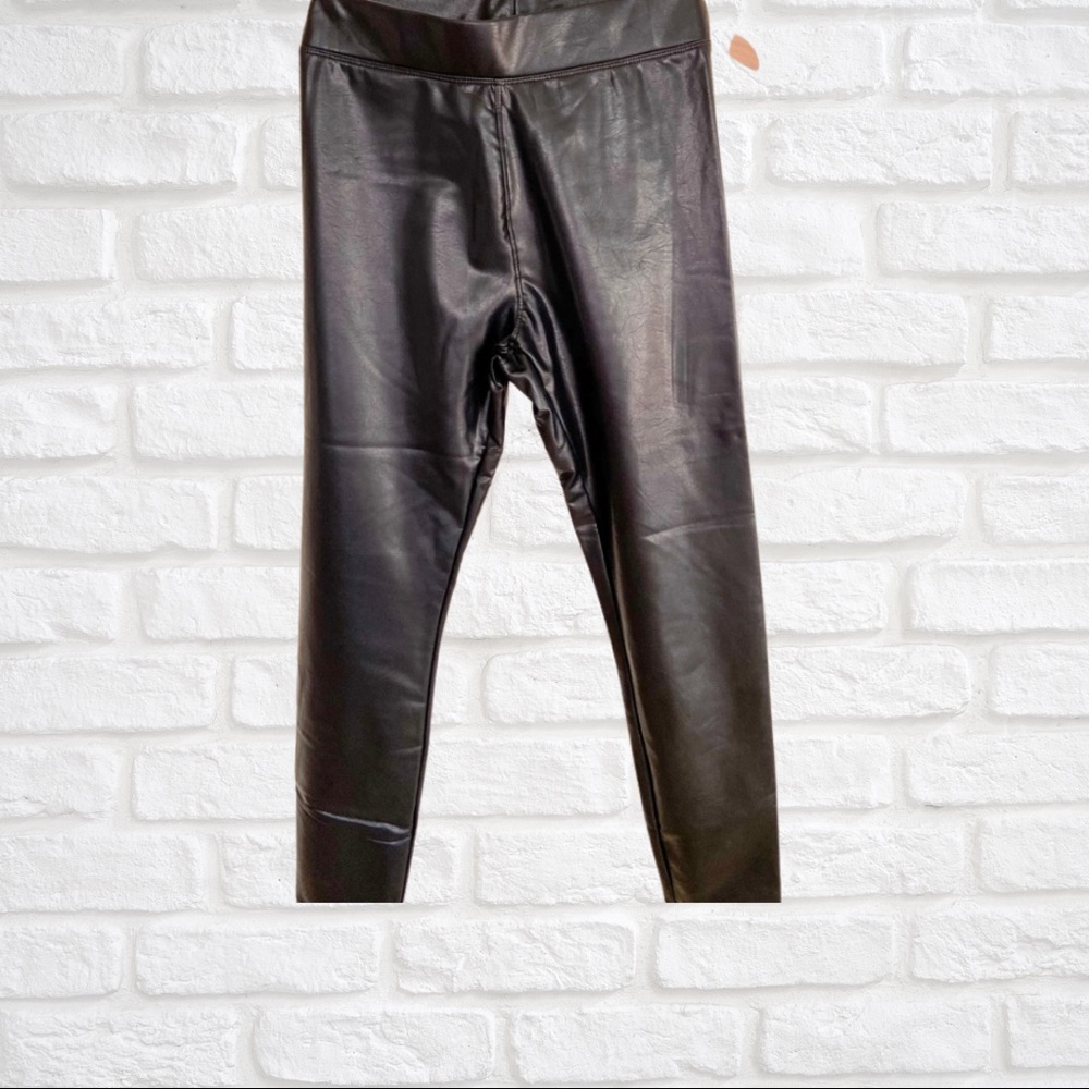 CI SONÓ Faux Leather High Waist Leggings - Picture 1 of 4